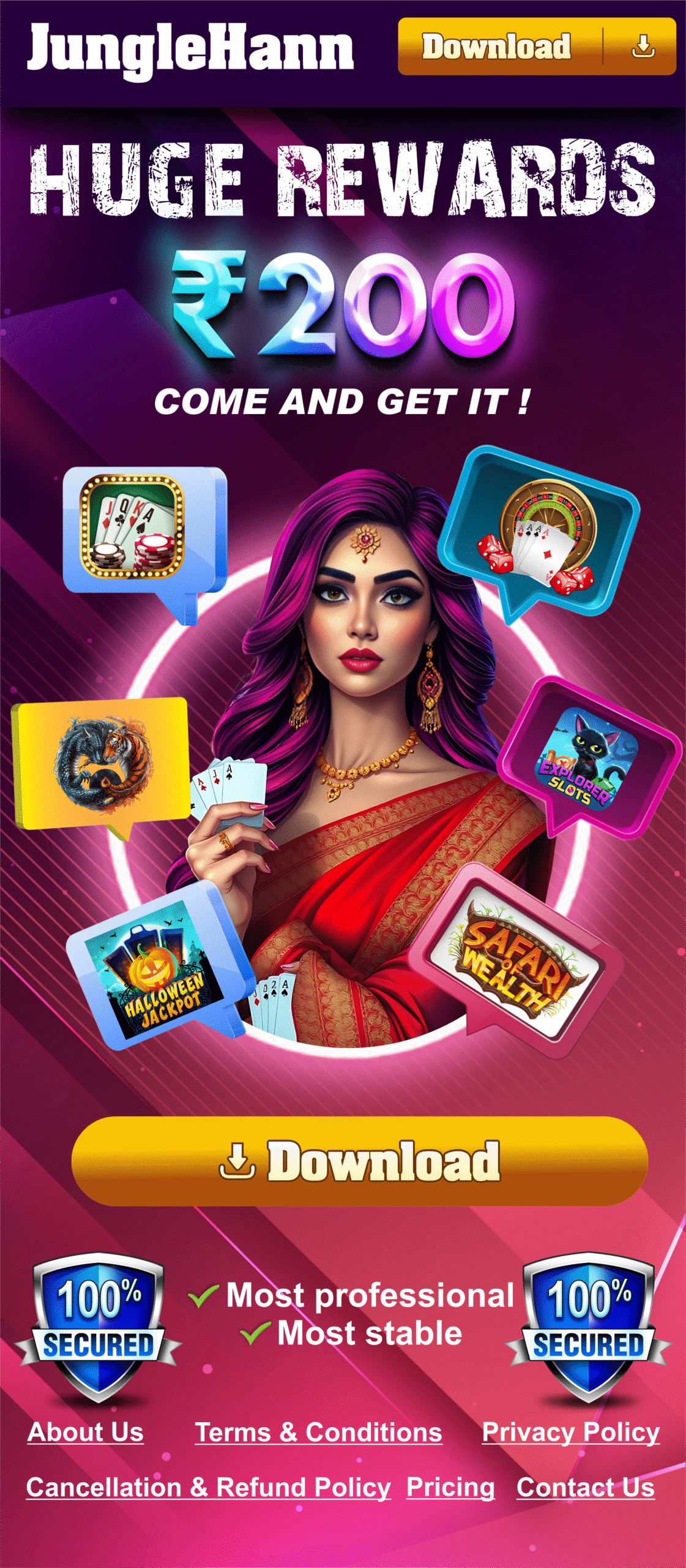 Download Jungle Haan Game
